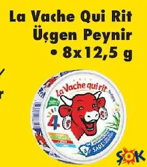 LA VACHE QUİ RİT ÜÇGEN PEYNİR 8X12.5 G LA VACHE QUİ RİT ÜÇGEN PEYNİR 8X12.5 G